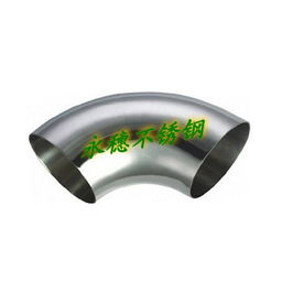 衛生級不銹鋼90°彎頭高清圖片展示與管件應用解析