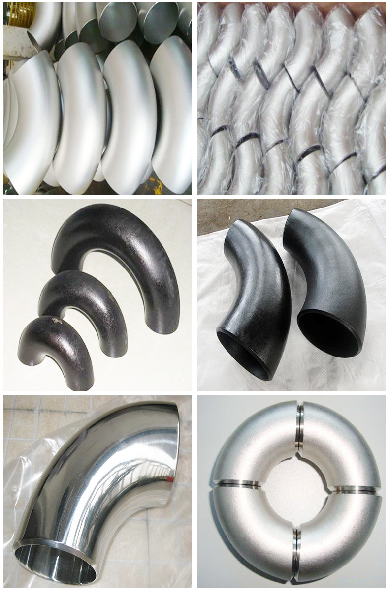 工廠直銷 工業(yè)級(jí)304不銹鋼沖壓彎頭管件，無(wú)縫焊接與法蘭連接解決方案